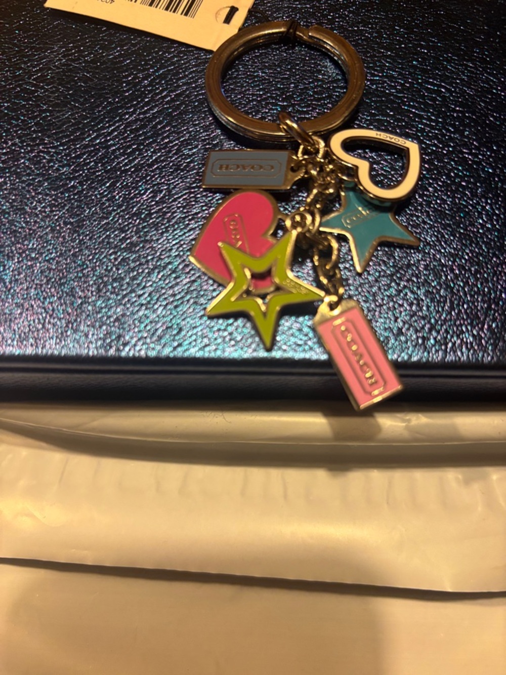 Vintage NWT Coach Keyring